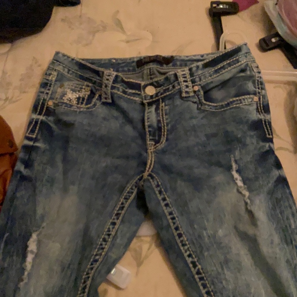 Iike new low rise jeans